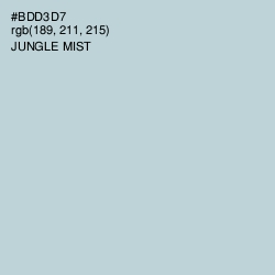 #BDD3D7 - Jungle Mist Color Image